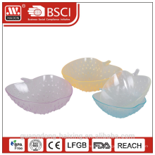 HAIXING Popular Apple shape Plastic bowl